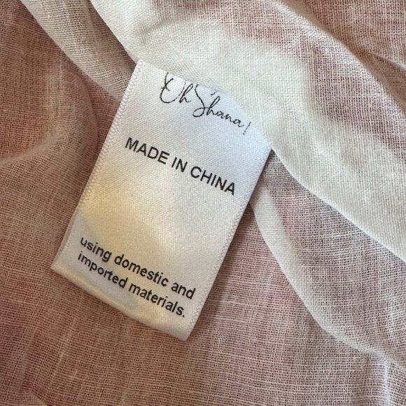 NEW Oh Shana! Gingerbread Apron Style Dress 7/8 - Picture 11 of 12